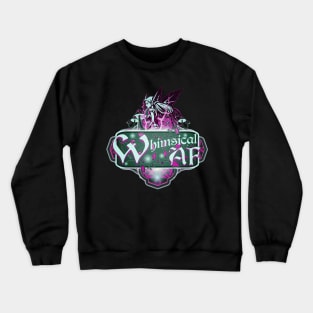 Whimsical AF Night Fairy and Mushrooms Crewneck Sweatshirt